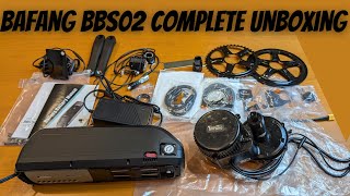 Bafang 750w Mid Drive Ebike Conversion Kit Complete Unboxing [upl. by Nelie668]