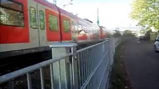 Wendlingen Neckar  Ortsdurchfahrt im ET 430  SBahn Stuttgart [upl. by Yeliah983]