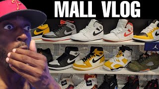 MALL VLOG TONS OF JORDANS ARE SITTING LIKE DUCKS [upl. by Dihahs454]