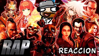 TumbaBurras Reacciona a quotPSICÓPATAS DE VIDEOJUEGOS  MACRO RAP  NeithanMc Ft Grandes Artistasquot [upl. by Marfe]