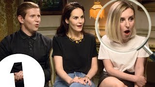 quotNo way Cluedoquot The Downton Abbey cast on surprising merch and murdering each other [upl. by Khalid]