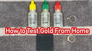 How To Test Gold At Home [upl. by Marsden]