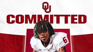 OU Football 4 Star CB Trystan Haynes Commits to Oklahoma [upl. by Nealy792]