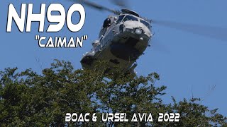 4K UHD NH90 Koksijde BOAC amp Ursel Avia Splendid Display 03072022 amp 09072022 [upl. by Biddie]