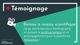 💬 Témoignage 💬 Remise à Niveau Scientifique  Galien ma permis dintégrer lécole de mon choix [upl. by Daron]