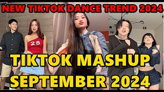 TIKTOK DANCE MASHUP SEPTEMBER 2024  TIKTOK DANCE TREND 2024 [upl. by Ymrej]