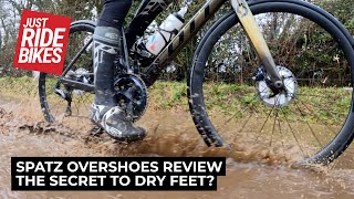 Is this the Holy Grail for winter cycling Spatz Wear waterproof overshoes review [upl. by Eldoree]