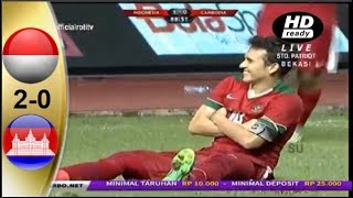 Indonesia vs Kamboja U19 20 All Goals amp Highlights  Friendly Match 04102017 [upl. by Guy]