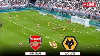 🔴LIVE ARSENAL vs WOLVERHAMPTON I ENGLISH PREMIER LEAGUE MATCH FULL STREAMING I eFOOTBALL PES 21 [upl. by Aehtorod681]