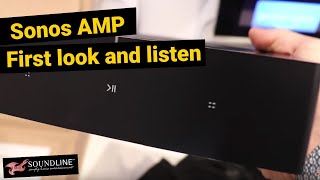 Sonos Amp First Unboxing Look amp Listen [upl. by Bartko471]