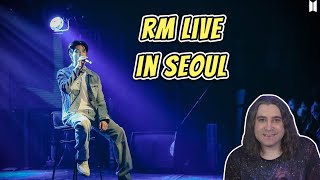 RM Live in Seoul  Behind Scenes  REACTION [upl. by Mercado]