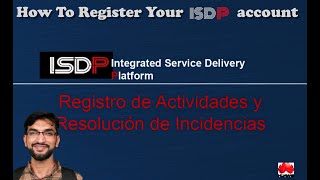 How to create your ISDP account very easily [upl. by Lokkin]