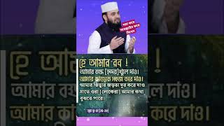 হে আমার রব🔥 subscribe motivation ওয়াজ viralvideos mizanurrahmanazhari [upl. by Deenya]