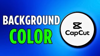 CapCut  How to Modify Background Color in Capcut PC 2024 [upl. by Aisac]