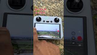 Dji mini 3 Return to home accuracy test  RTH accuracy cheak [upl. by Maurits]