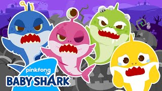 Hide and Seek w the Zombie Shark Family  Compilation  Baby Shark Halloween  Baby Shark Official [upl. by Felisha233]