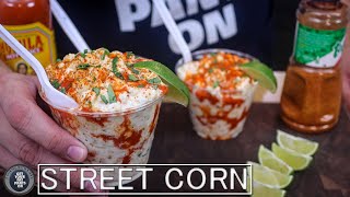 Mexican Street Corn  Coctel de Elote  Mexican Food [upl. by Bachman]