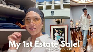 My first estate sale Weekend vlog  Ryanne Darr [upl. by Smiga]