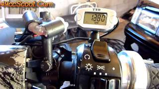 Scooter Smooth Idle After Stage 6 VForce3 Reed Install [upl. by Alysia]