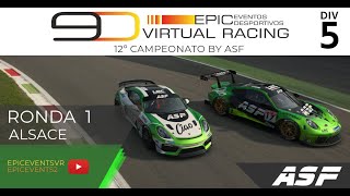 Epic Virtual Racing  Ronda 1  Divisão 5 by ASF [upl. by Lefton430]