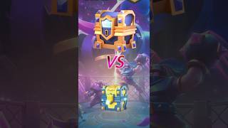 champian chest Vs royal wild Card chest shorts clashroyale [upl. by Eniarol]