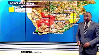 SA Weather Report  09 October 2024 [upl. by Yllim]