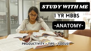 Study With Me  ANATOMY  I Year MBBS  Namo Medical College  Aisiri Bhat [upl. by Lithea727]