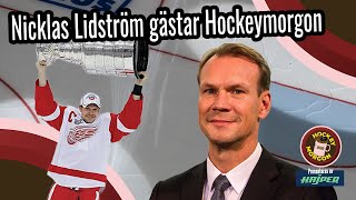 Nicklas Lidström Det gjorde ont i hjärtat  Super Swede gäst i Hockeymorgon [upl. by Aitrop206]