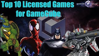 Top 10 Licensed Games for the GameCube  GameCube Galaxy [upl. by Aleusnoc]