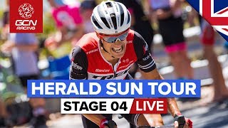 RACE REPLAY Jayco Herald Sun Tour 2020 Stage 4  Mansfield  Mount Buller [upl. by Roobbie46]