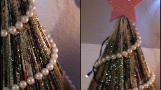 Tannenbaum DIY aus Zeitschrift WinterCafe [upl. by Elana361]