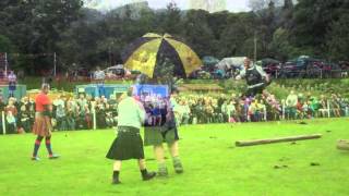 Scottish Highland Games Birnam Perthshire Scotland [upl. by Esinyt454]