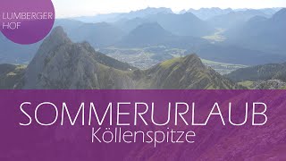 Köllenspitze Bergtour im Tannheimer Tal [upl. by Jehovah]