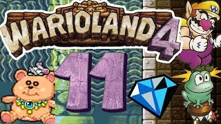 WARIO LAND 4 💰 11 Geldgeil in der goldenen Pyramide [upl. by Jandy]