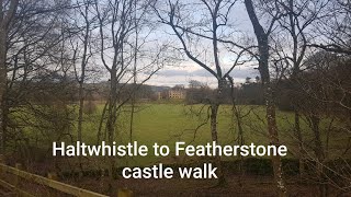 HIKING AND EXPLORING AROUND HALTWHISTLE IN NORTHUMBERLANDbackpacking hiking northumberland dog [upl. by Ahsaela153]