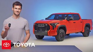 2022 Tundra Unboxing with Jarryd Wallace  Toyota [upl. by Acimaj663]