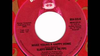 GLADYS KNIGHT amp the PIPS Make yours a happy home [upl. by Euqinomad]