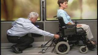 QSTRAINT QRT Wheelchair Restraints by Schetky NW Bus Sales [upl. by Buyers]