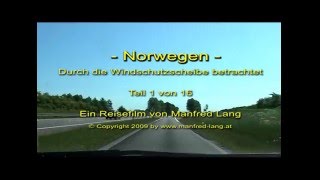 Norwegen  Zum Nordkap amp Kirkenes mit russischer Grenze –  116  Durch die Windschutzscheibe [upl. by Adnilg]