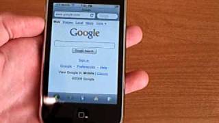 Firefox on iPhone 3G [upl. by Yahiya]