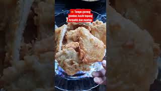 Tempe goreng menjes paling enak digoreng kriyuk [upl. by Oilegor996]