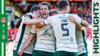 Highlights Aberdeen 0 Hibernian 2  cinch Premiership [upl. by Ramej]