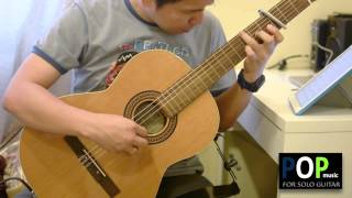 Across The Universe  The Beatles  classical guitar [upl. by Ennayhs]