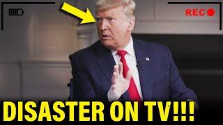 WATCH Trump LOSES CONTROL and BOMBS LIVE INTERVIEW [upl. by Scotti]