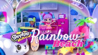 Shopkins Rainbow Beach  ULTIMATE HAUL [upl. by Meldoh673]