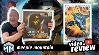 Play as the Unity Species in Sidereal Confluence  Boardgame Brody [upl. by Lorin]