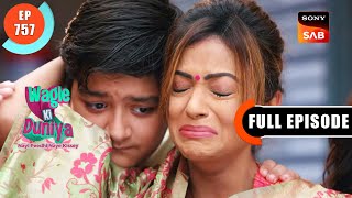 Vandana Ki Bimaari Ki Khabar  Wagle Ki Duniya  Ep 757  Full Episode  4 Sep 2023 [upl. by Ahsimat421]