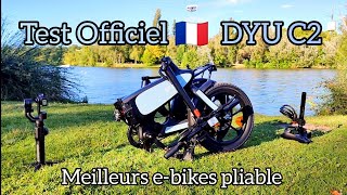 Test complet DYU C2  ebike léger et pliable La polyvalence [upl. by Garibull]