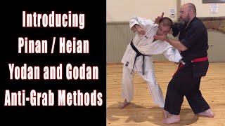 Pinan  Heian Yodan and Godan AntiGrip Bunkai [upl. by Unhsiv]