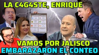 Vamos por Jalisco Alfaro metió las manos Claudia ganó el Estado [upl. by Ecitnerp]